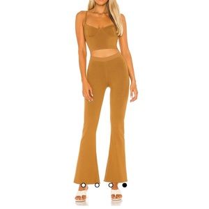 Indah Caper Bustier Top & matching Penne Boot Leg Pant